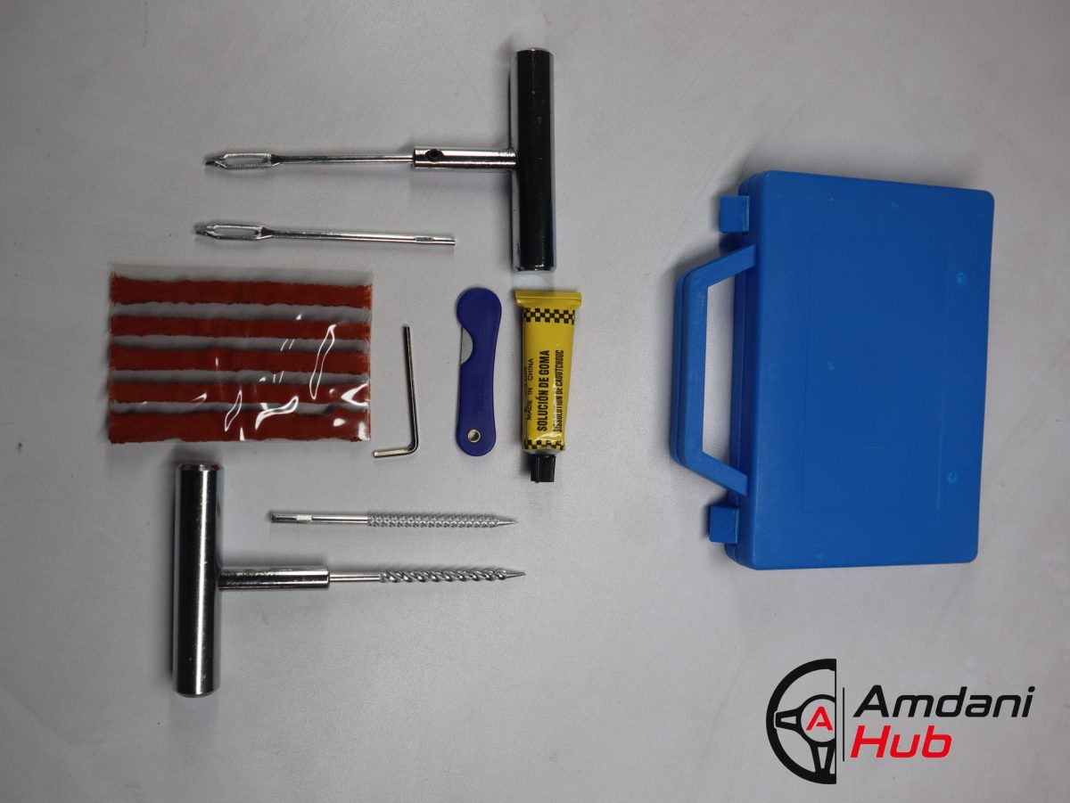 Convenient Tire Repair Tool Kit Box