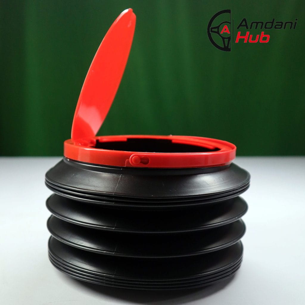 Foldable Car Trash Can – Portable Plastic Trash Bin & Organizer