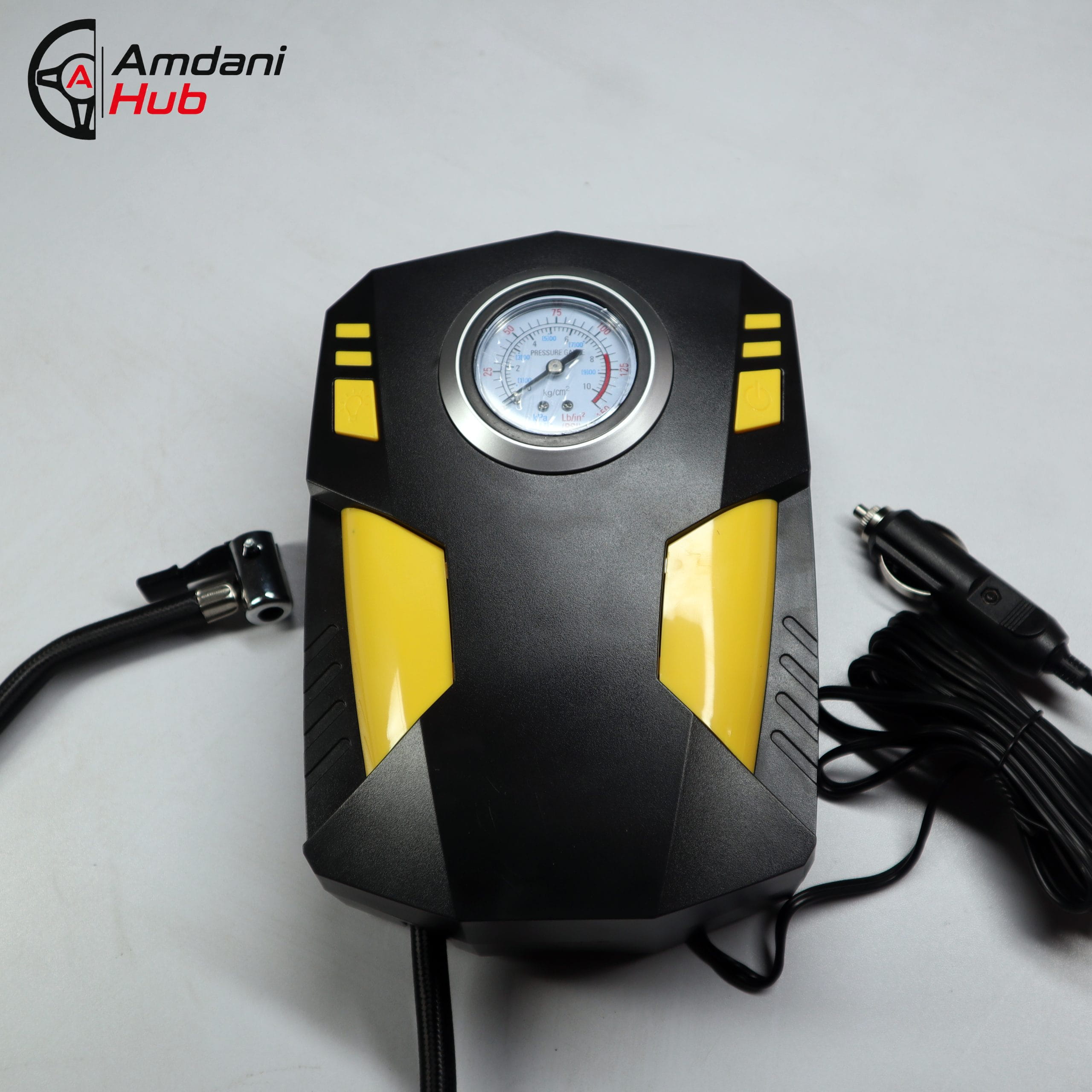 Portable 12V Electric Tire Inflator Pump