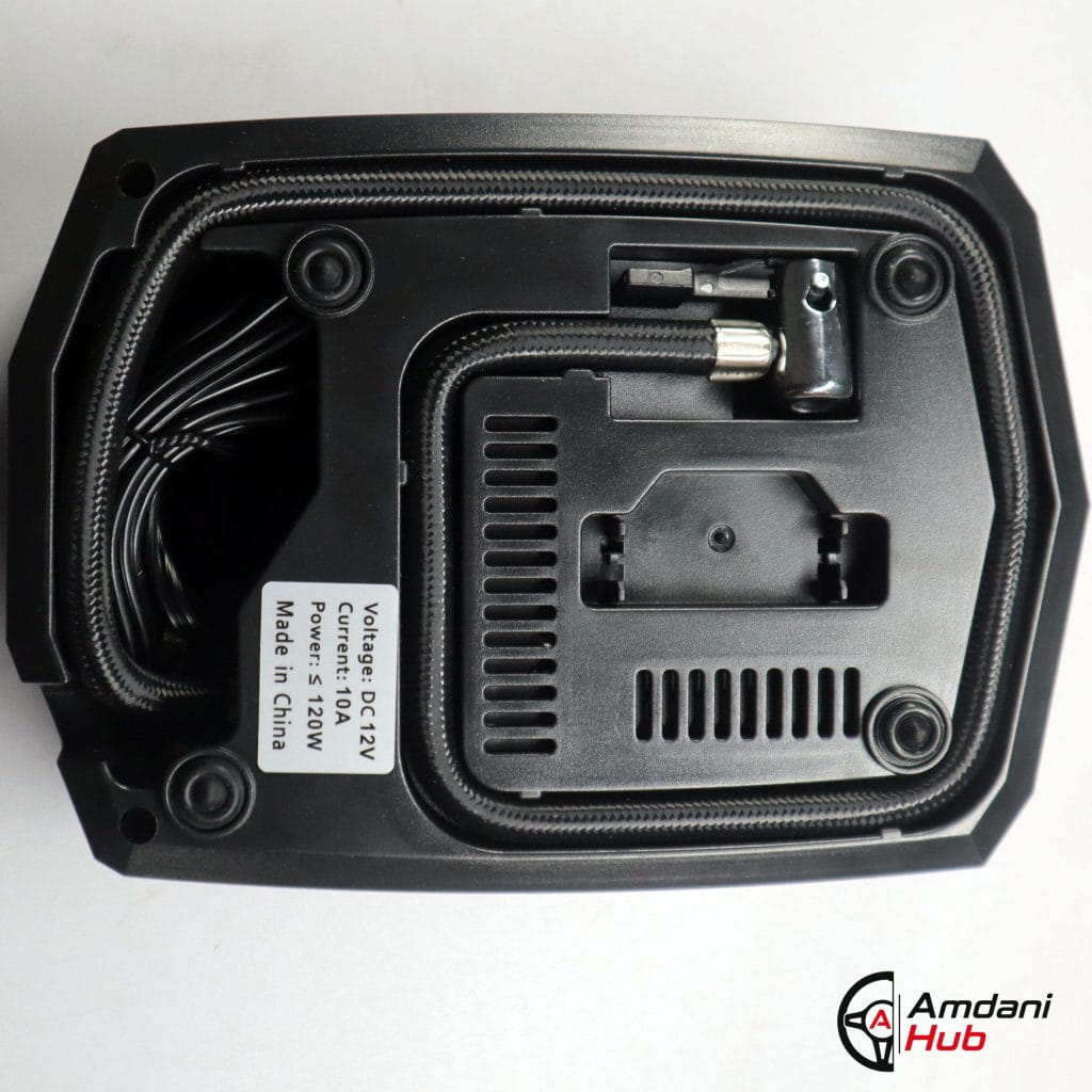 Portable 12V Electric Tire Inflator Pump