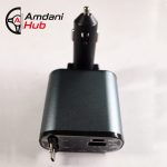 120W Retractable Car Charger 4 in 1 Car Fast Charger