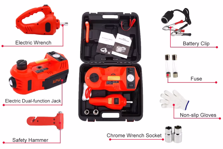 5 In 1 Electric Hydraulic Car Jack
