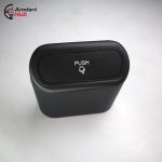 Black ABS Mini Car Trash Bin