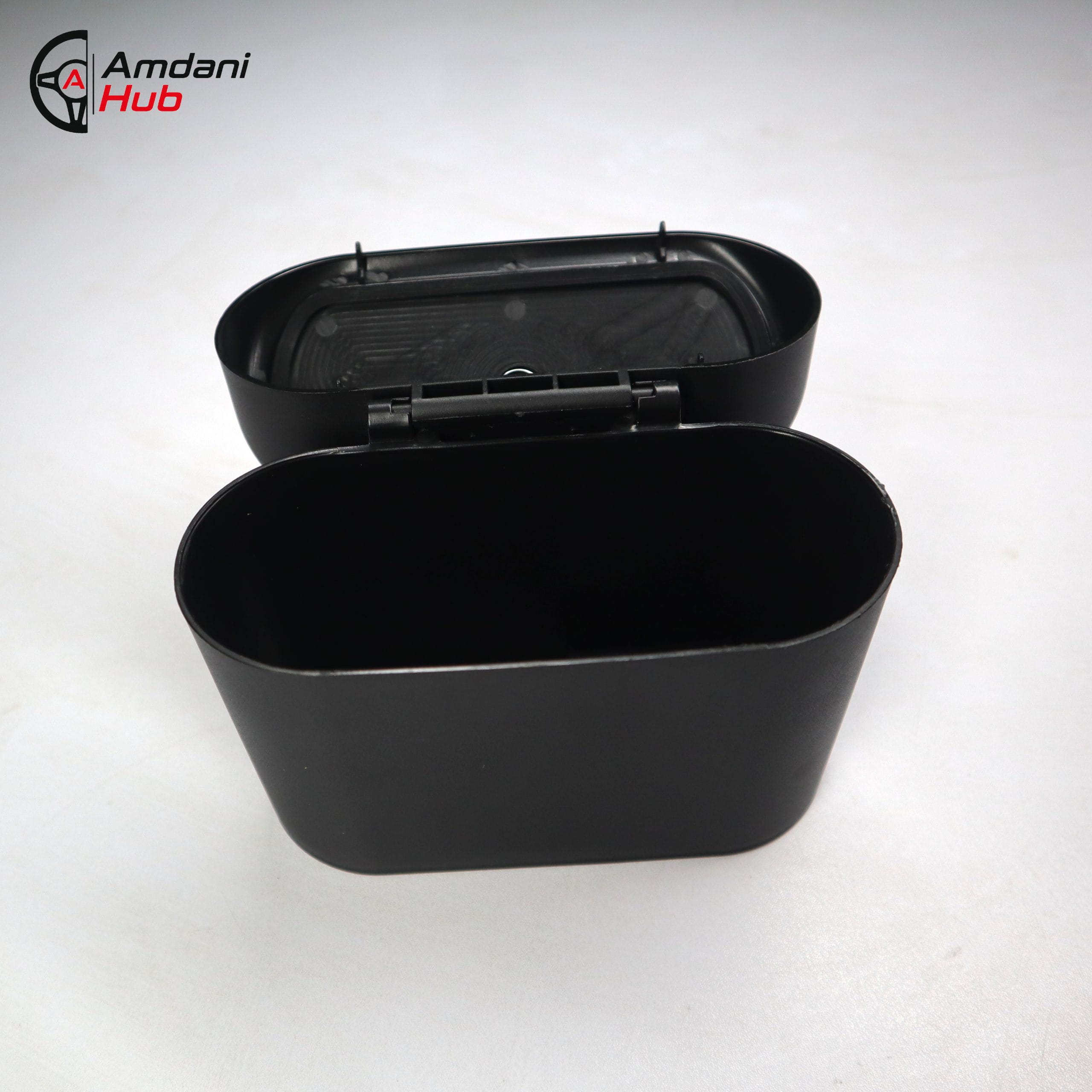 Black ABS Mini Car Trash Bin