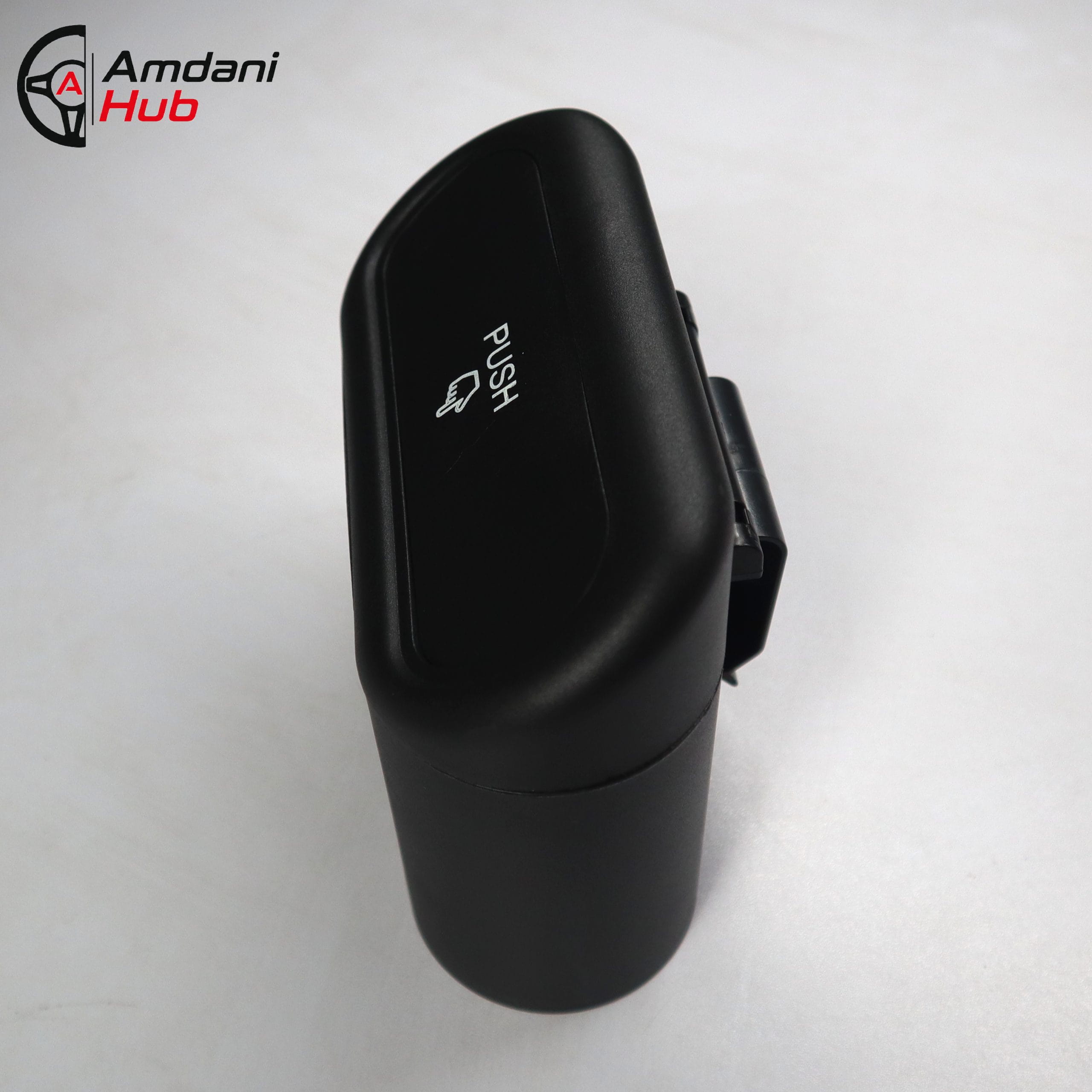 Black ABS Mini Car Trash Bin
