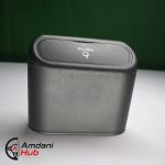 Black ABS Mini Car Trash Bin