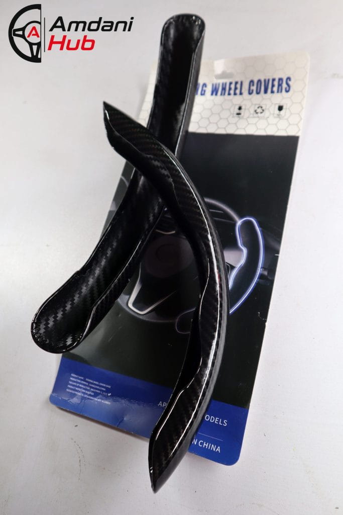 Universal Carbon Fiber Half Steering Wheel Cover