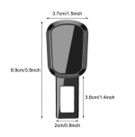 Car Seat Safety Buckle 2-Point Seat Belt Extender