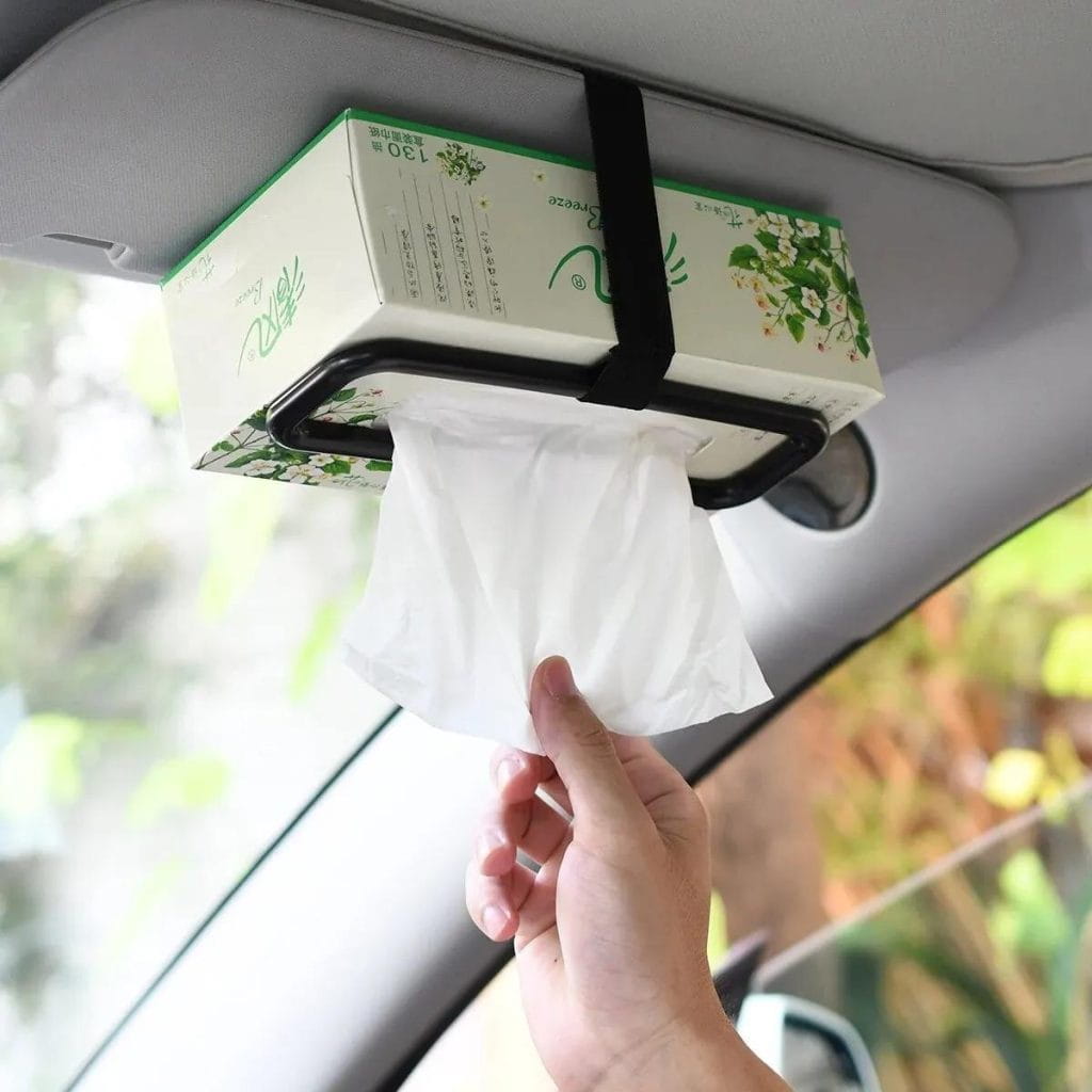 Universal Car Interior Tissue Rack